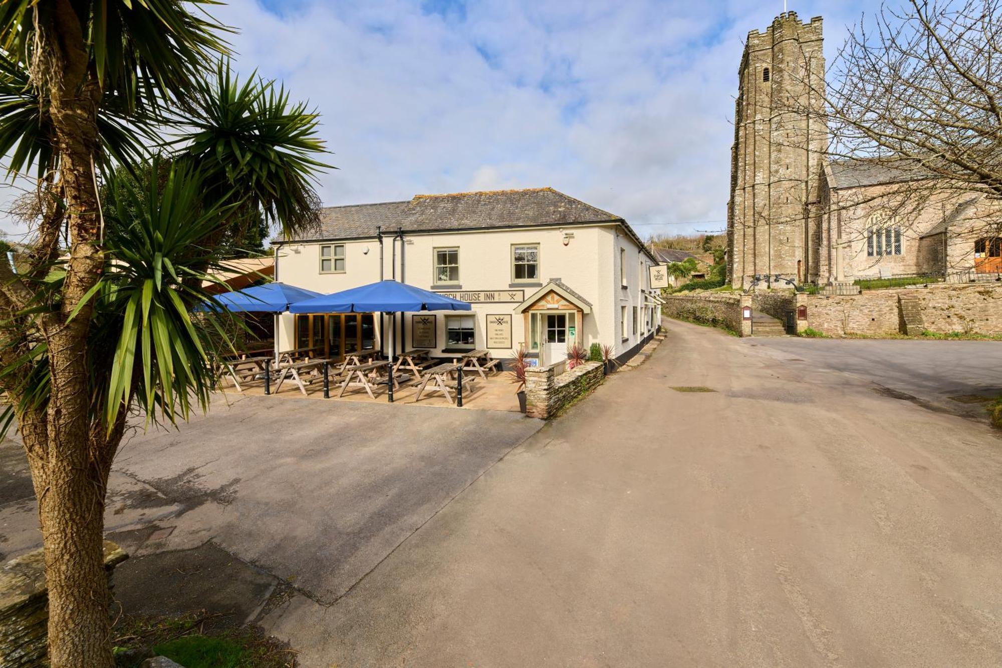 Church House Inn, Stokenham Kingsbridge  Exteriör bild